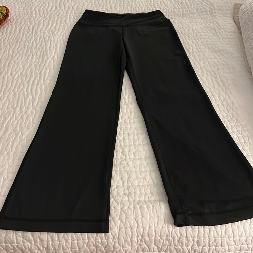 Wide leg yoga pants